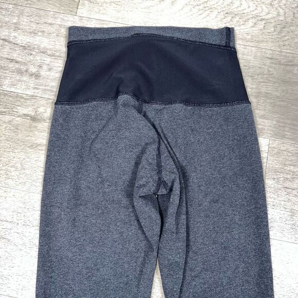 Lululemon Devi Yoga Cotton Stirrup High Rise Waist Leggings Mesh Panels RARE - Picture 10 of 16